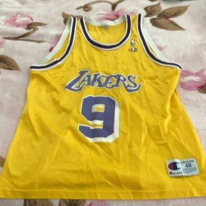 Lakers jersey. Nick Van Exel